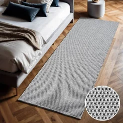 Sanat Teppich LORA PLUS grau B/L: ca. 80x200 cm