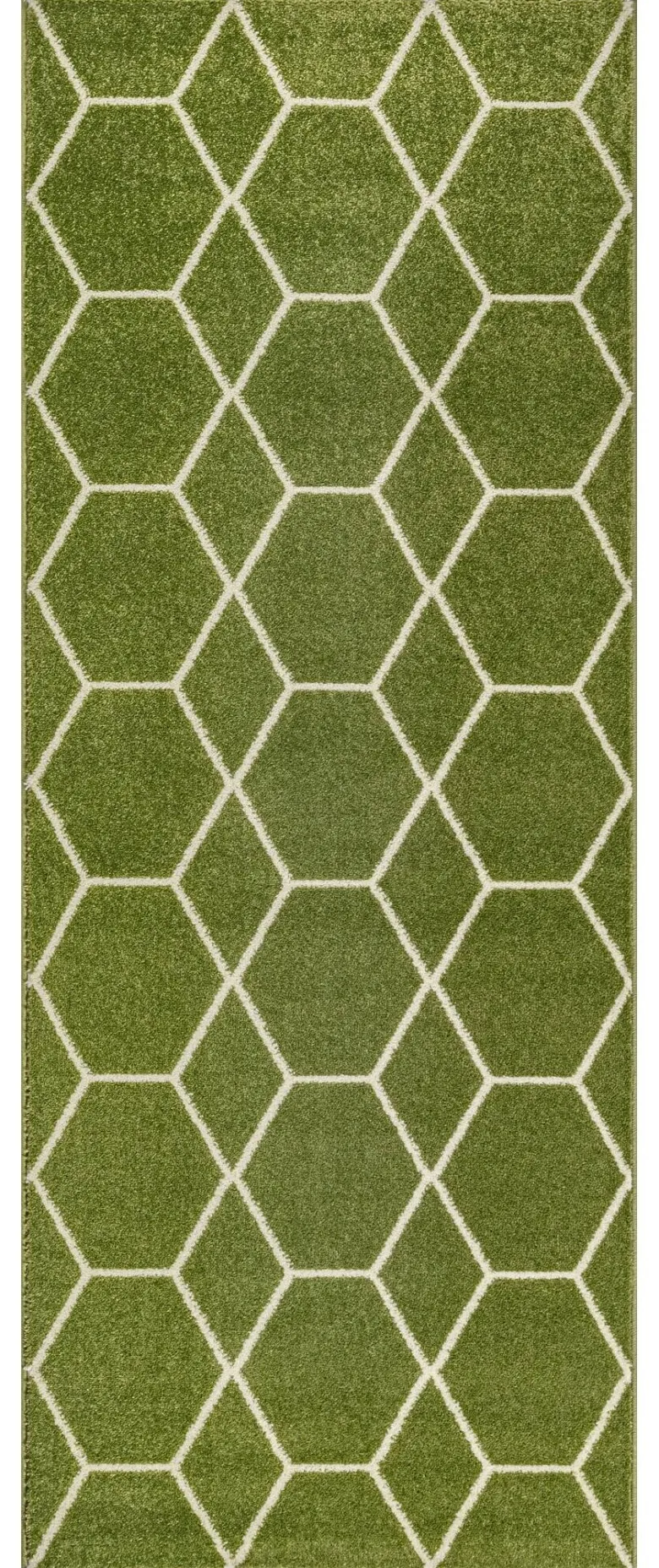 Sanat Teppich Trellis grün B/L: ca. 80x200 cm