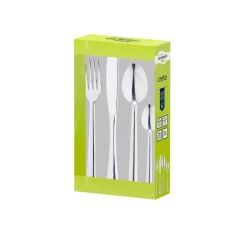 SAN IGNACIO Besteckset CRETE silber Edelstahl 24 tlg.