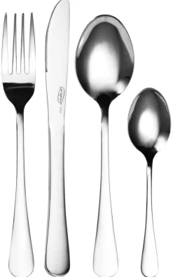 SAN IGNACIO Besteckset MUNICH silber Edelstahl 24 tlg.