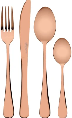 SAN IGNACIO Besteckset MUNICH rosa Edelstahl 24 tlg.