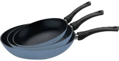 SAN IGNACIO Bratpfannenset NOIA blau Aluminium 3 tlg.