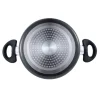 SAN IGNACIO Kochgeschirrset Soria schwarz Aluminium 4 tlg.