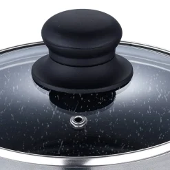 SAN IGNACIO Kochgeschirrset Soria schwarz Aluminium 4 tlg.