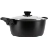SAN IGNACIO Kochgeschirrset Tormes schwarz Aluminium 4 tlg.