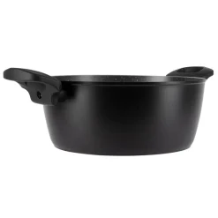 SAN IGNACIO Kochgeschirrset Tormes schwarz Aluminium 4 tlg.