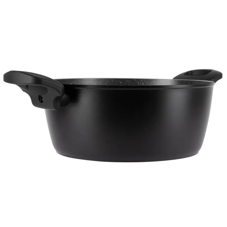 SAN IGNACIO Kochgeschirrset Tormes schwarz Aluminium 4 tlg.