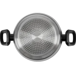 SAN IGNACIO Kochgeschirrset Tormes schwarz Aluminium 4 tlg.
