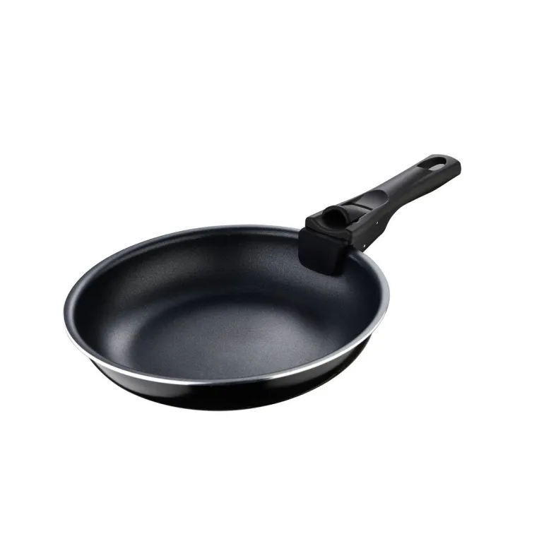 SAN IGNACIO Pfannenset Click & cook schwarz Aluminium 2 tlg.