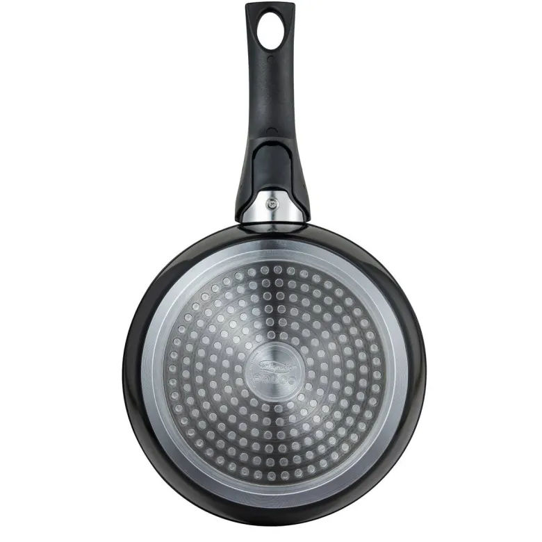 SAN IGNACIO Pfannenset Click & cook schwarz Aluminium 3 tlg.