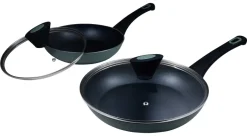 SAN IGNACIO Pfannenset ICAN schwarz Aluminium 4 tlg.