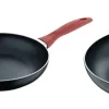 SAN IGNACIO Pfannenset NAVY MAPLE schwarz Aluminium 3 tlg.