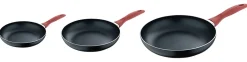 SAN IGNACIO Pfannenset NAVY MAPLE schwarz Aluminium 3 tlg.