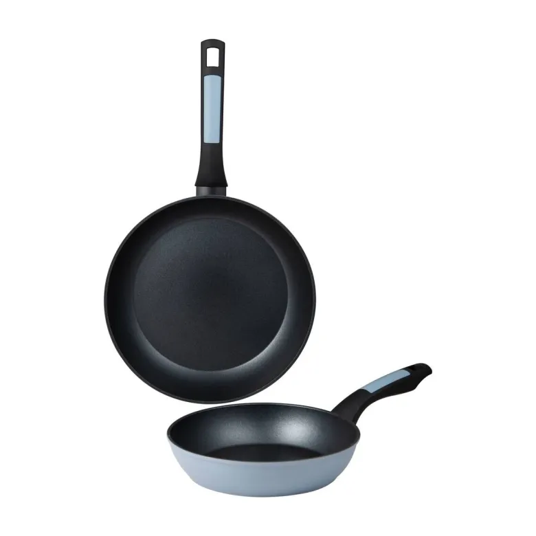 SAN IGNACIO Pfannenset NOIA schwarz Aluminium 2 tlg.