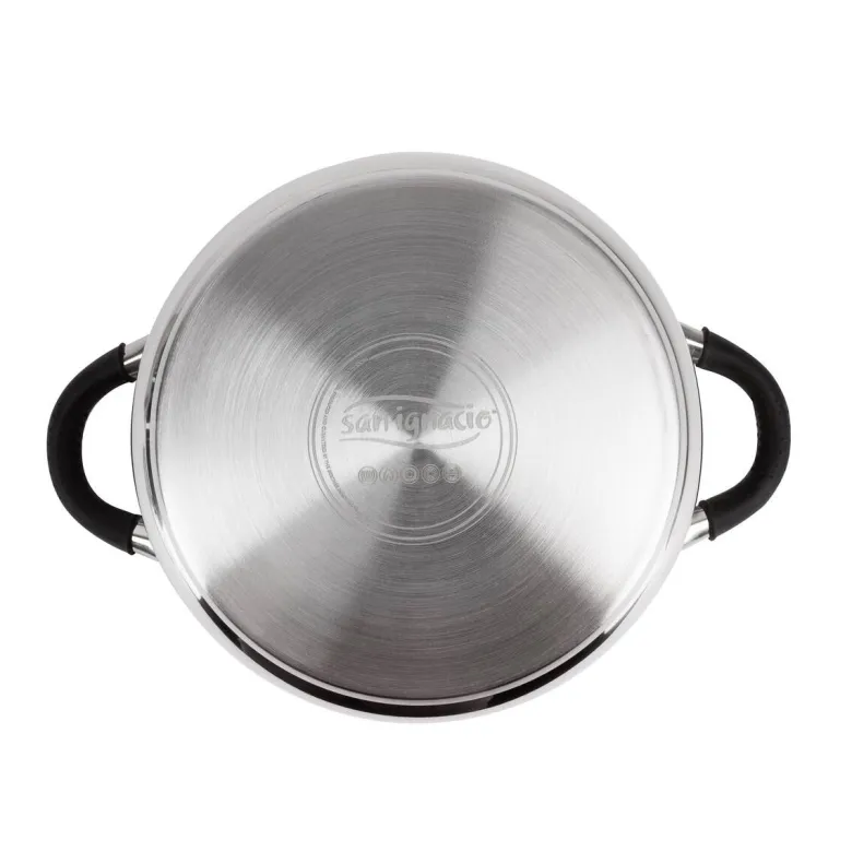 SAN IGNACIO Topfset BILMA silber Aluminium 5 tlg.