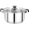 SAN IGNACIO Topfset Lexia silber Edelstahl 9 tlg.