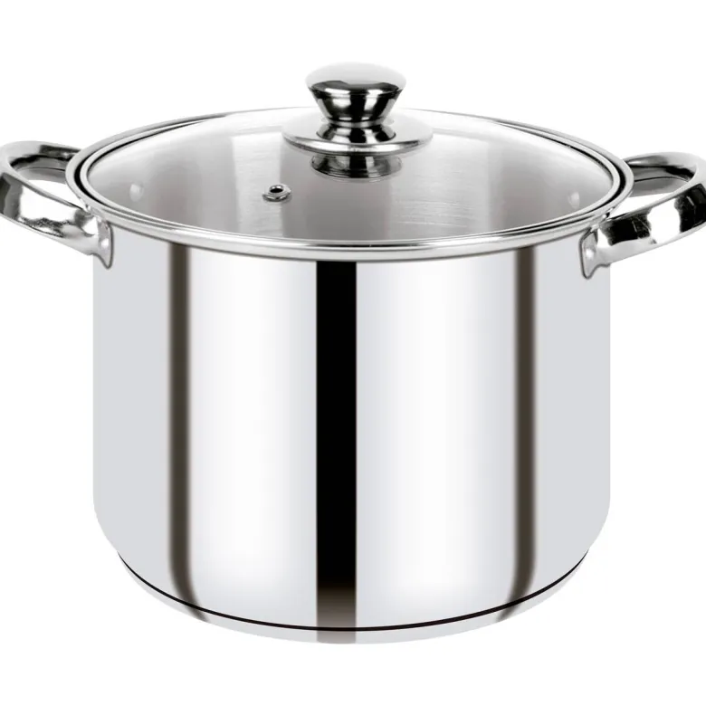 SAN IGNACIO Topfset Lexia silber Edelstahl 9 tlg.