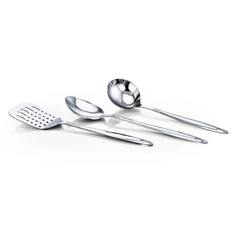 SAN IGNACIO Topfset Lexia silber Edelstahl 9 tlg.