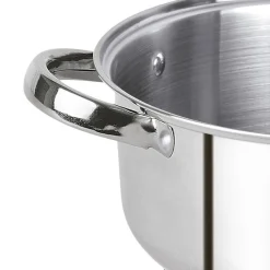 SAN IGNACIO Topfset Lexia silber Edelstahl 9 tlg.