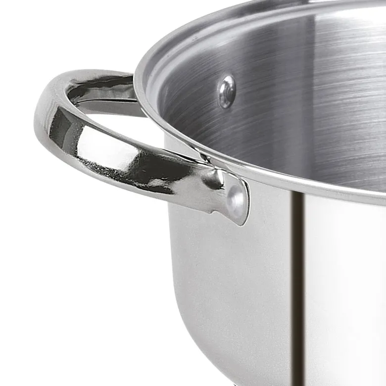 SAN IGNACIO Topfset Lexia silber Edelstahl 9 tlg.