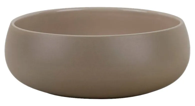 Schale beige Steinzeug D: ca. 16,6 cm