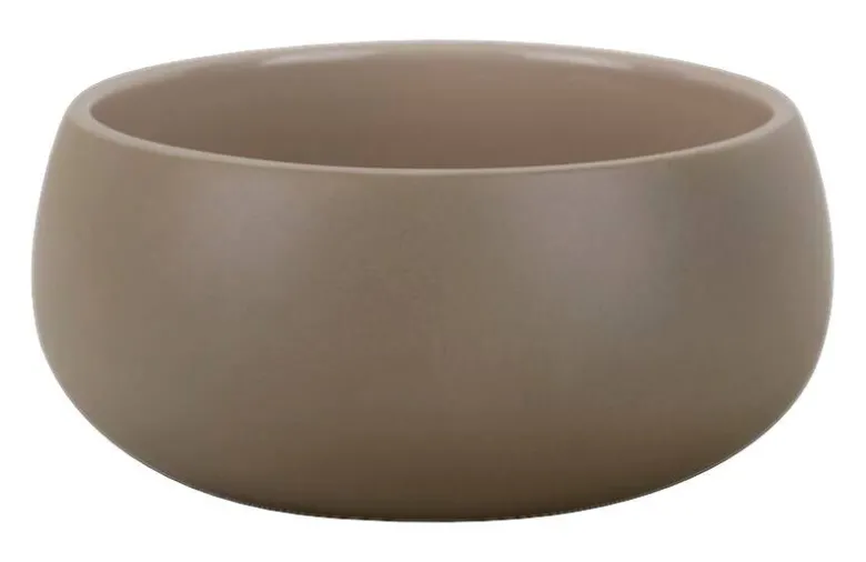 Schale beige Steinzeug D: ca. 12,5 cm
