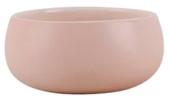 Schale rosa Steinzeug D: ca. 12,5 cm