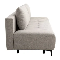 Schlafsofa Alicante hellbraun Webstoff B/H/T: ca. 195x88x95 cm