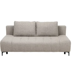 Schlafsofa Alicante hellbraun Webstoff B/H/T: ca. 195x88x95 cm