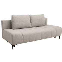 Schlafsofa Alicante hellbraun Webstoff B/H/T: ca. 195x88x95 cm