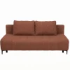 Schlafsofa Alicante terracotta Webstoff B/H/T: ca. 195x88x95 cm