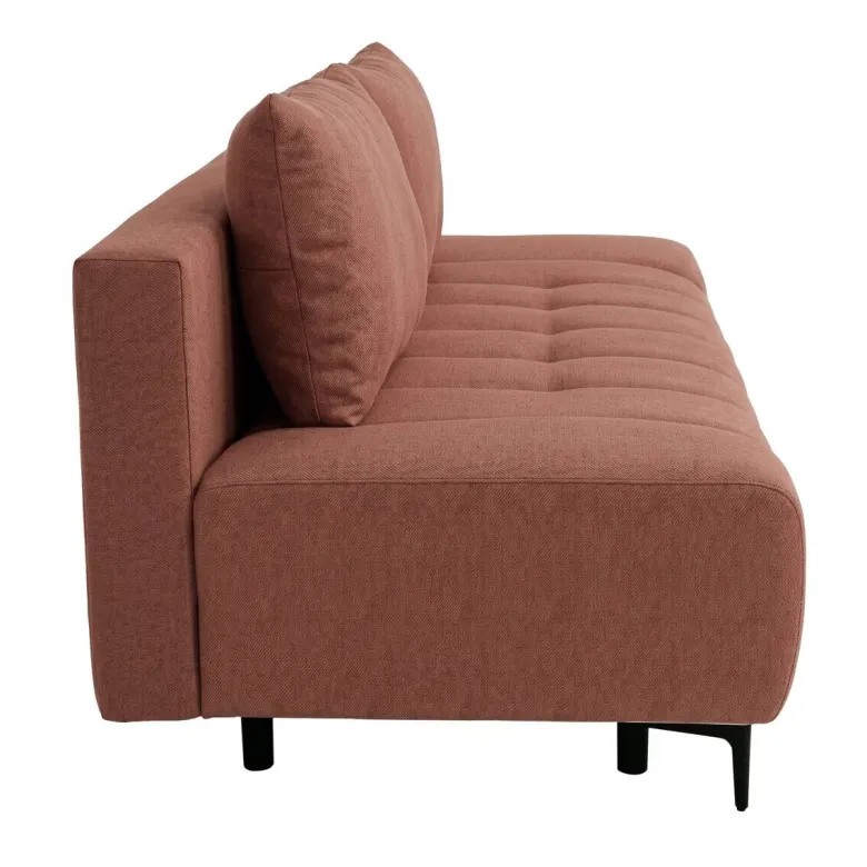 Schlafsofa Alicante terracotta Webstoff B/H/T: ca. 195x88x95 cm
