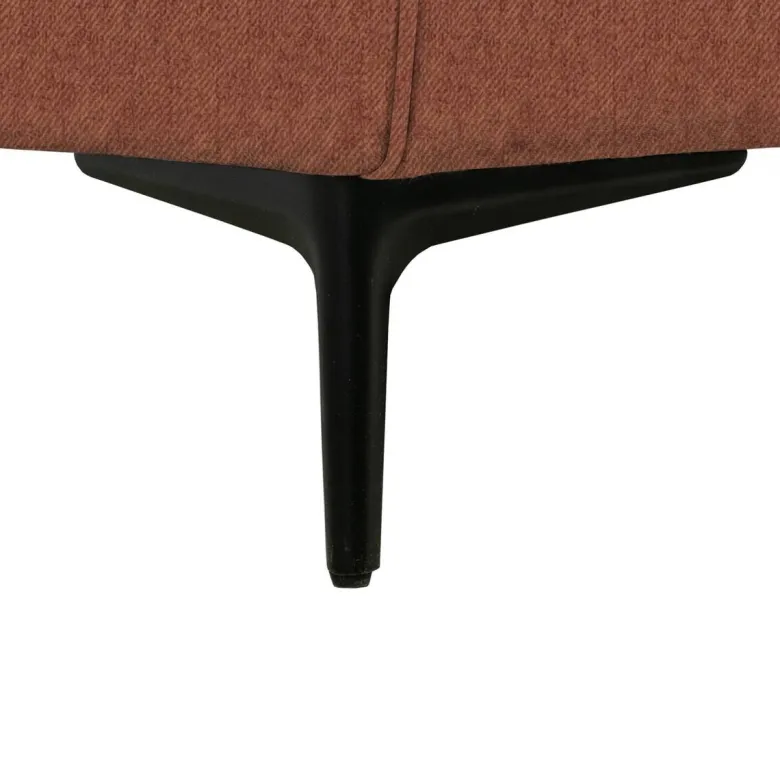 Schlafsofa Alicante terracotta Webstoff B/H/T: ca. 195x88x95 cm