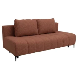Schlafsofa Alicante terracotta Webstoff B/H/T: ca. 195x88x95 cm