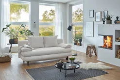 Schlafsofa Bern natur Microfaser B/H/T: ca. 190x93x92 cm