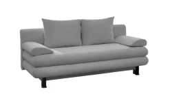 Schlafsofa Bern silber Microfaser B/H/T: ca. 190x93x92 cm
