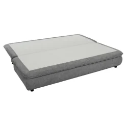 Schlafsofa Fiesta grau Microfaser B/H/T: ca. 200x89x85 cm