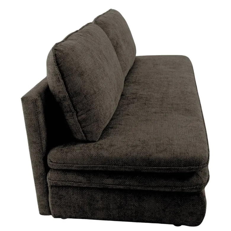 Schlafsofa Fiesta Mocca Microfaser B/H/T: ca. 200x89x85 cm