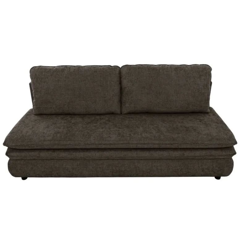 Schlafsofa Fiesta Mocca Microfaser B/H/T: ca. 200x89x85 cm
