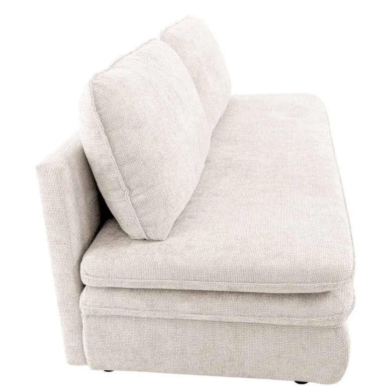 Schlafsofa Fiesta pearl Microfaser B/H/T: ca. 200x89x85 cm