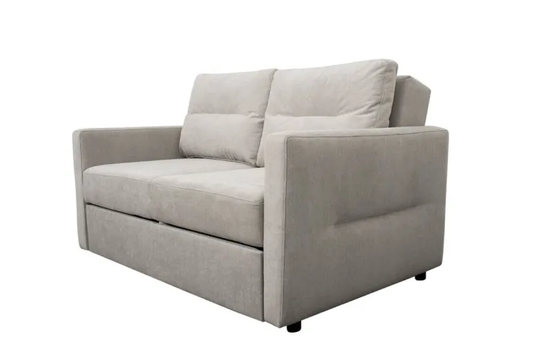 Schlafsofa Gloria grau Webstoff B/H/T: ca. 152x94x102 cm