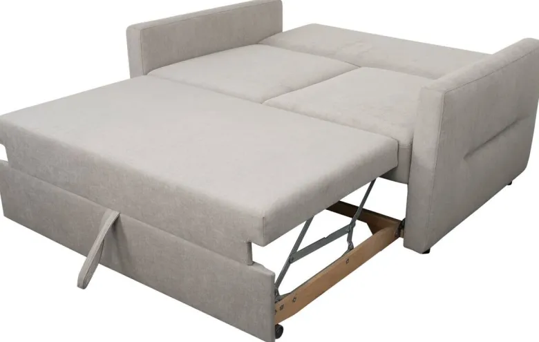 Schlafsofa Gloria grau Webstoff B/H/T: ca. 152x94x102 cm