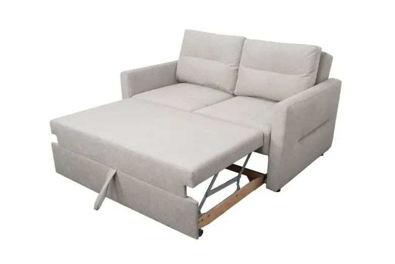 Schlafsofa Gloria grau Webstoff B/H/T: ca. 152x94x102 cm