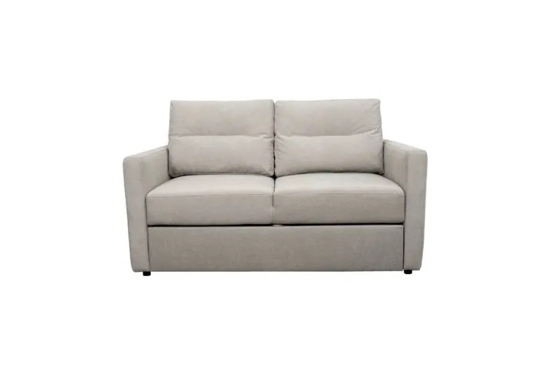 Schlafsofa Gloria grau Webstoff B/H/T: ca. 152x94x102 cm