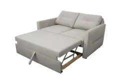 Schlafsofa Gloria grau Webstoff B/H/T: ca. 152x94x102 cm