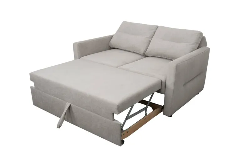 Schlafsofa Gloria grau Webstoff B/H/T: ca. 152x94x102 cm
