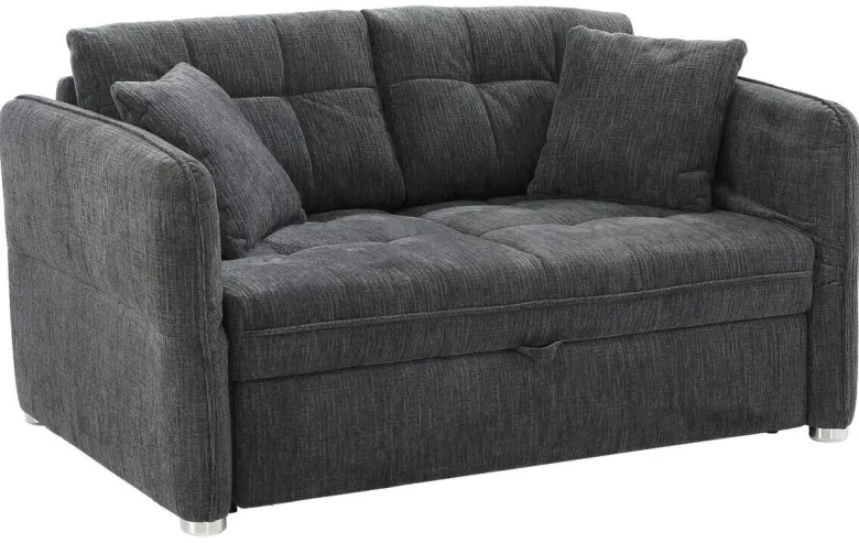 Schlafsofa grau Polyester B/H/T: ca. 191x84x105 cm