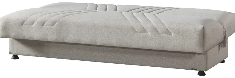 Schlafsofa Kemer beige Microfaser B/H/T: ca. 196x89x84 cm