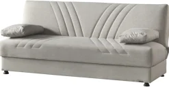 Schlafsofa Kemer beige Microfaser B/H/T: ca. 196x89x84 cm