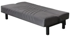 Schlafsofa Radoo grau Polyester B/H/T: ca. 190x86x84 cm